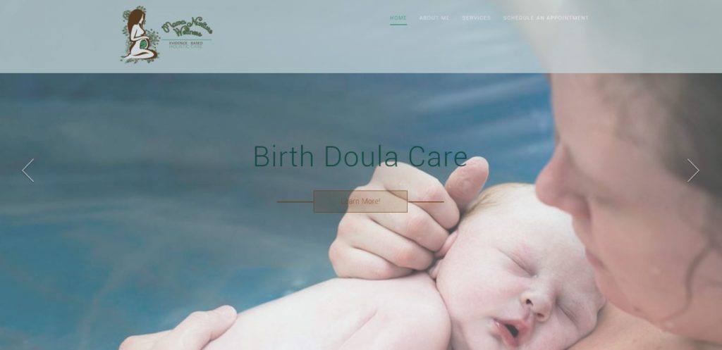 Mama Nurture Wellness Website